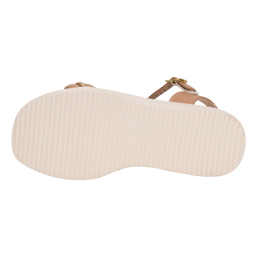 SANDÁLIA FEMININA ANABELA MODARE 7189112 Salmão 4