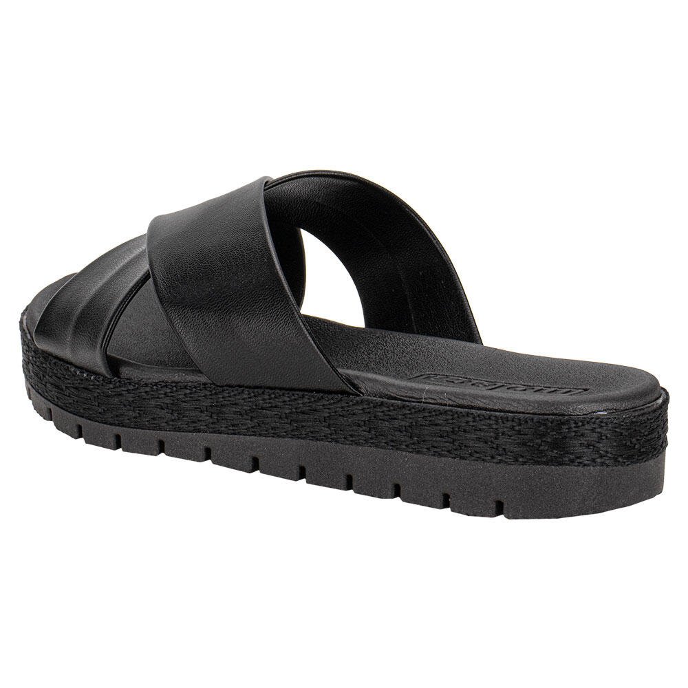 TAMANCO FEMININO FLAT MOLECA 5539104 Preto 3