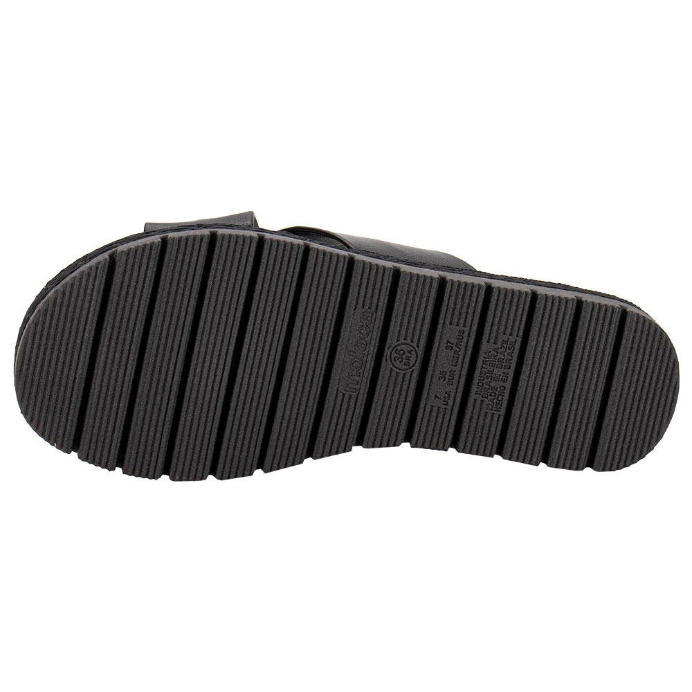TAMANCO FEMININO FLAT MOLECA 5539104 Preto 4