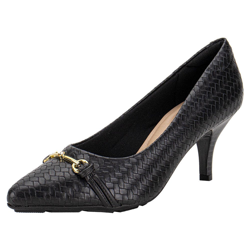 SCARPIN FEMININO SALTO FINO MODARE 7013576 Preto 1