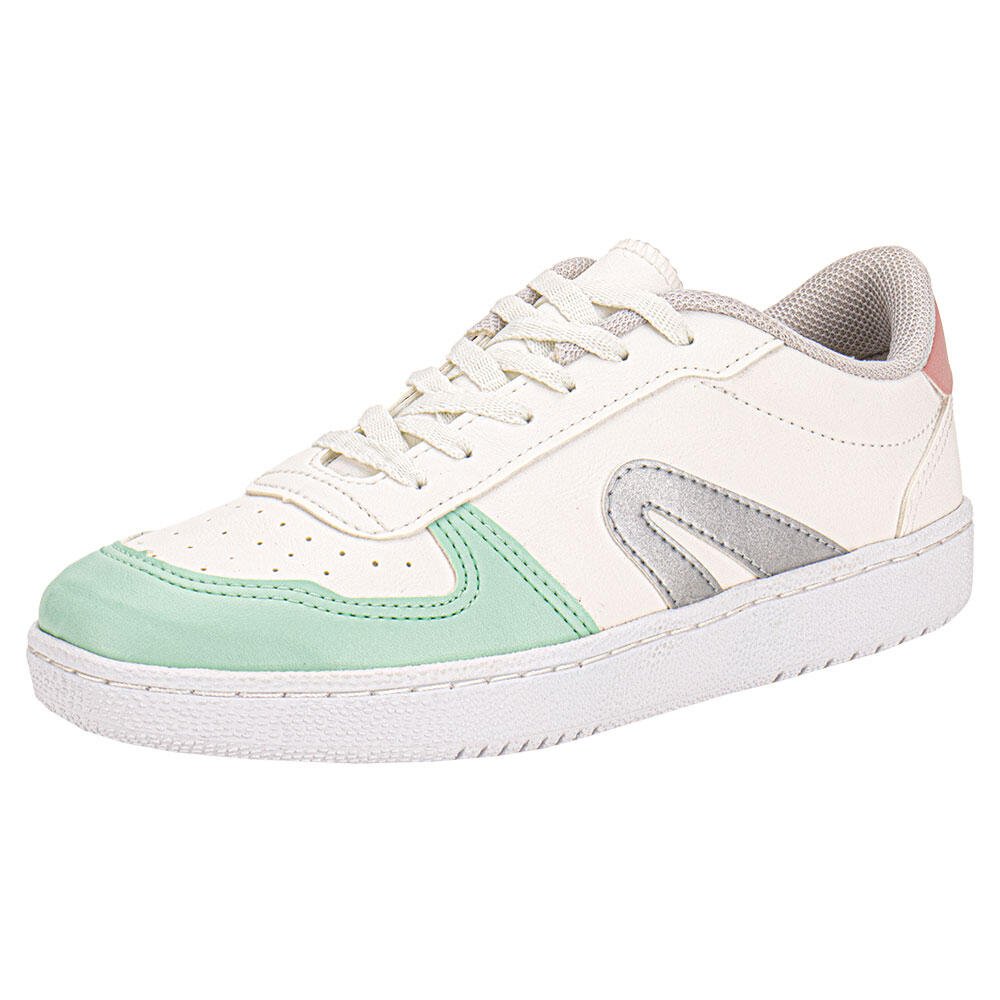 TÊNIS CASUAL LIBERTY RAINHA RA0244 Branco/Verde 1