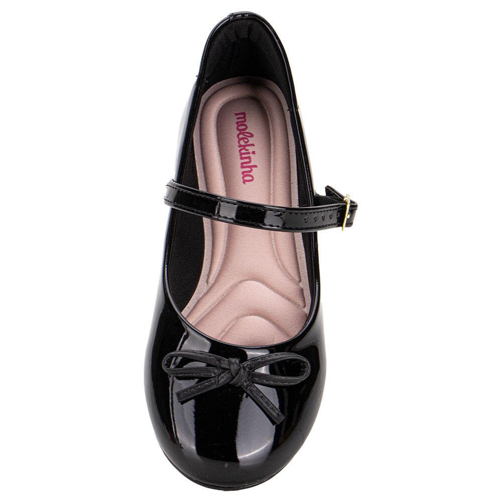 SAPATILHA INFANTIL MOLEKINHA 20831131 Verniz/Preto 5