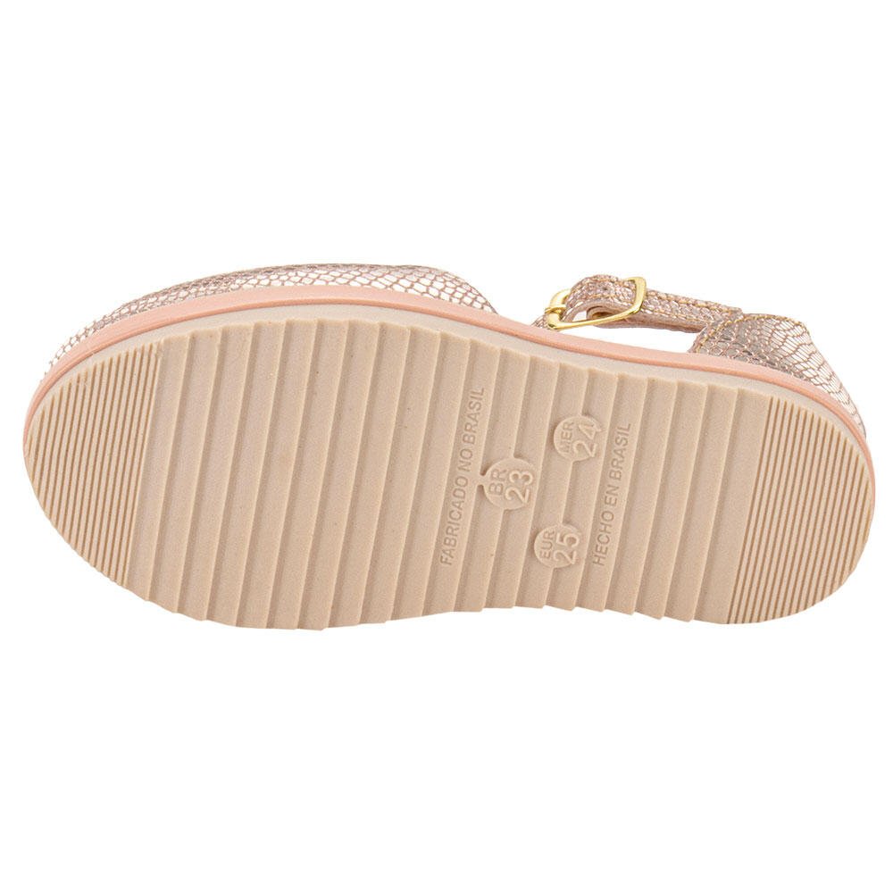 SANDÁLIA INFANTIL ESPADRILLE BELLA NINNA 12081 Rosa 4