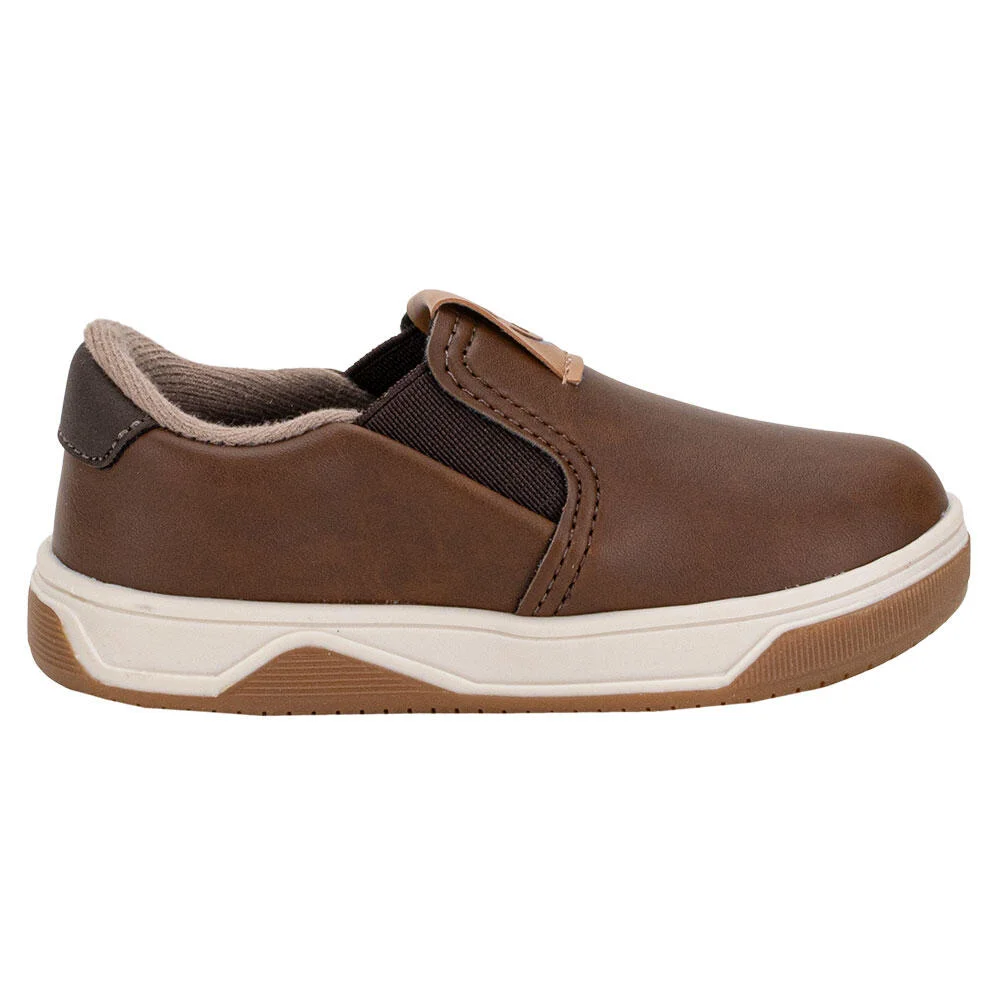 TÊNIS INFANTIL BABY SLIP ON MOLEKINHO 2623100 Castanho 5