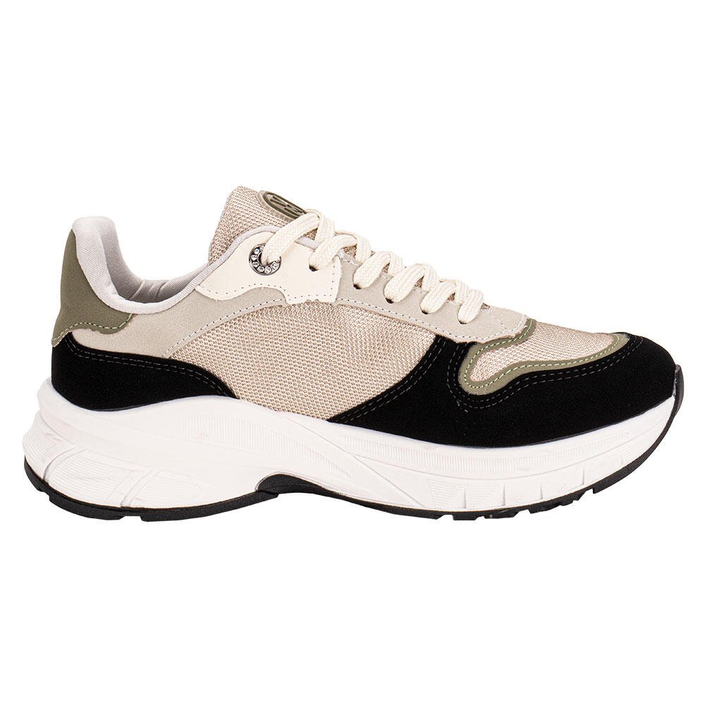 TÊNIS FEMININO VIA MARTE 240005 Preto/Verde 5