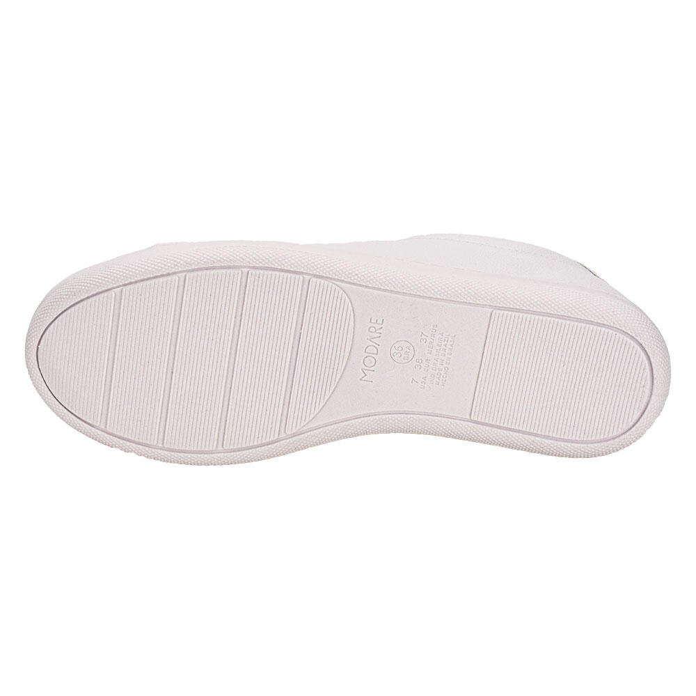 TÊNIS FEMININO CASUAL MODARE 7363305 Branco 4
