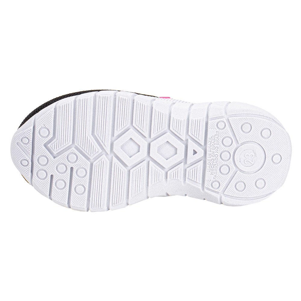 TÊNIS INFANTIL NAYARINHA 396 Preto/Rosa 4