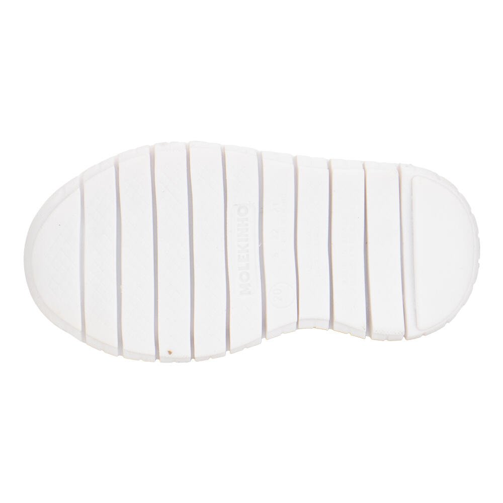 TÊNIS INFANTIL BABY MOLEKINHO 2643102 Branco/Azul 5