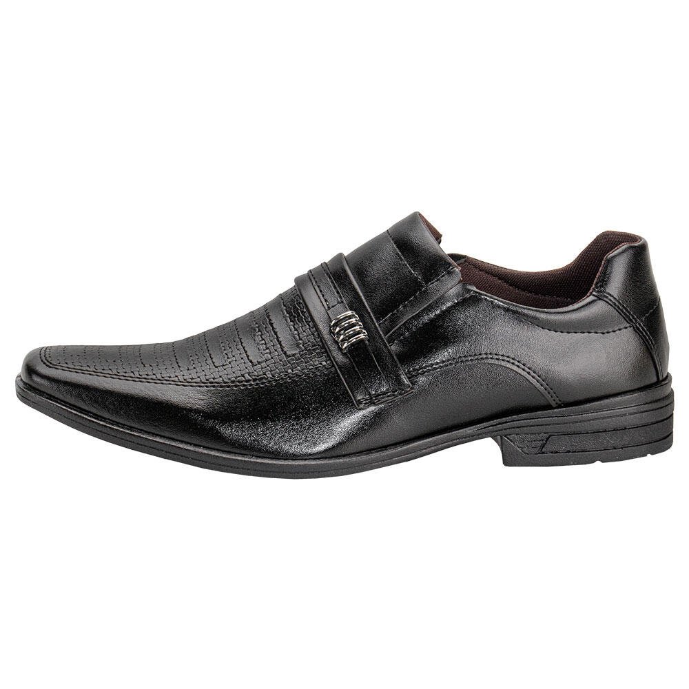 SAPATO MASCULINO SOCIAL BKARELLUS TR084 Preto 2
