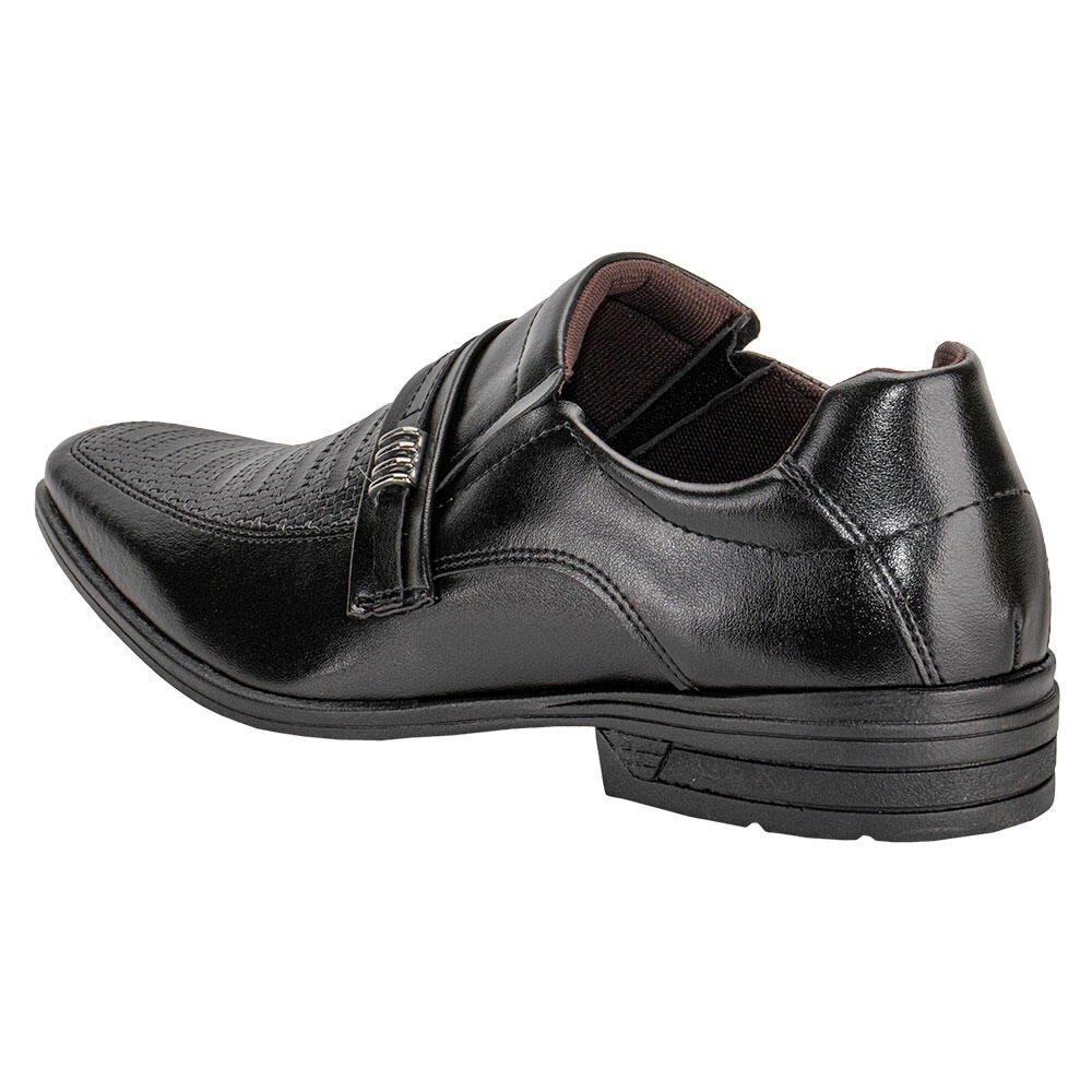 SAPATO MASCULINO SOCIAL BKARELLUS TR084 Preto 3