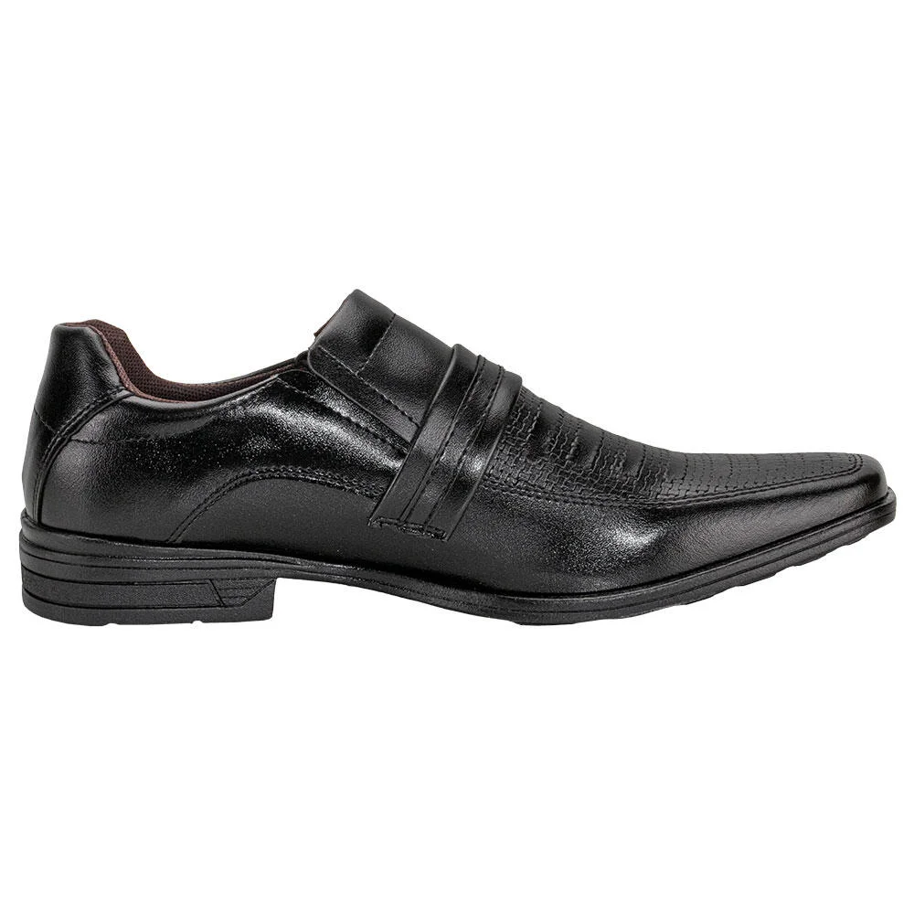 SAPATO MASCULINO SOCIAL BKARELLUS TR084 Preto 5