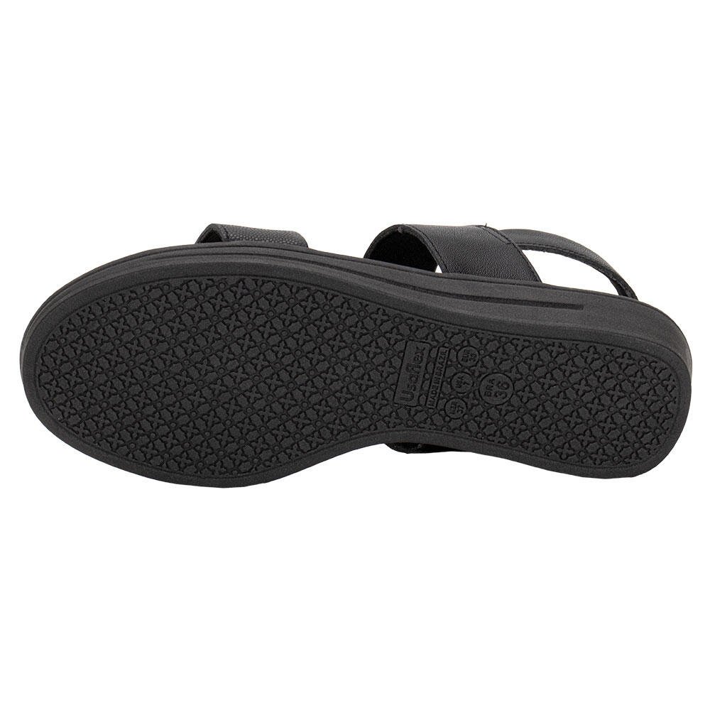 SANDÁLIA FEMININA ANABELA USAFLEX MM0705 Preto 4