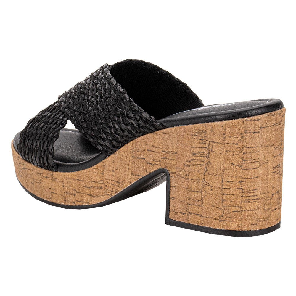 TAMANCO FEMININO SALTO GROSSO MOLECA 5549104 Preto 3