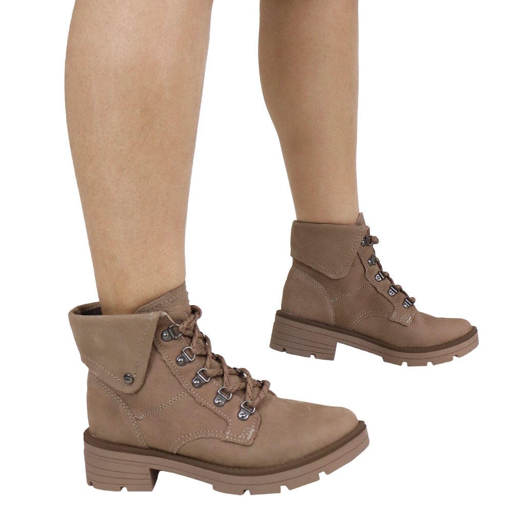 BOTA FEMININA COTURNO DAKOTA DA131 Taupe 2