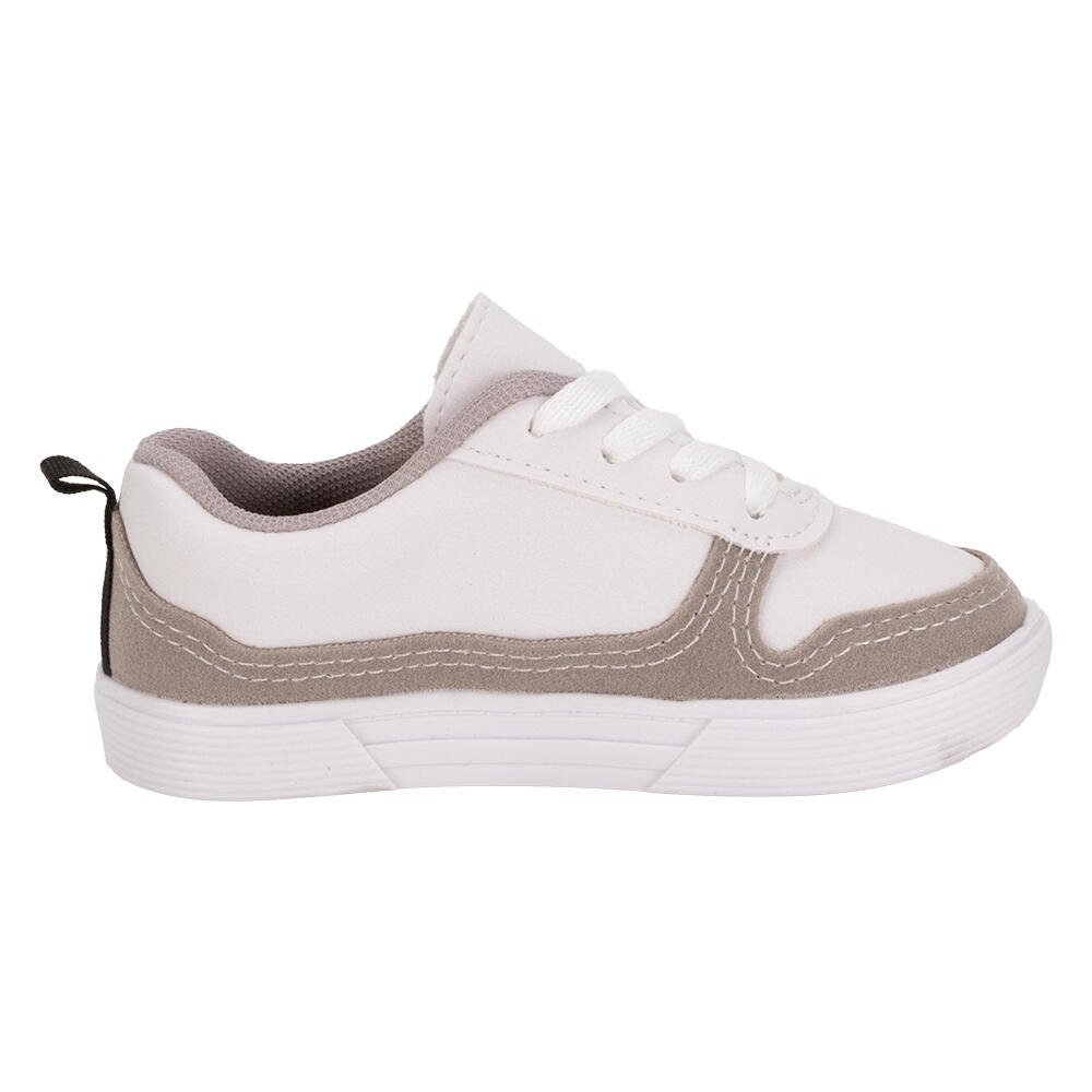 TÊNIS INFANTIL BABY MOLEKINHO 2136164 Branco/Cinza 4