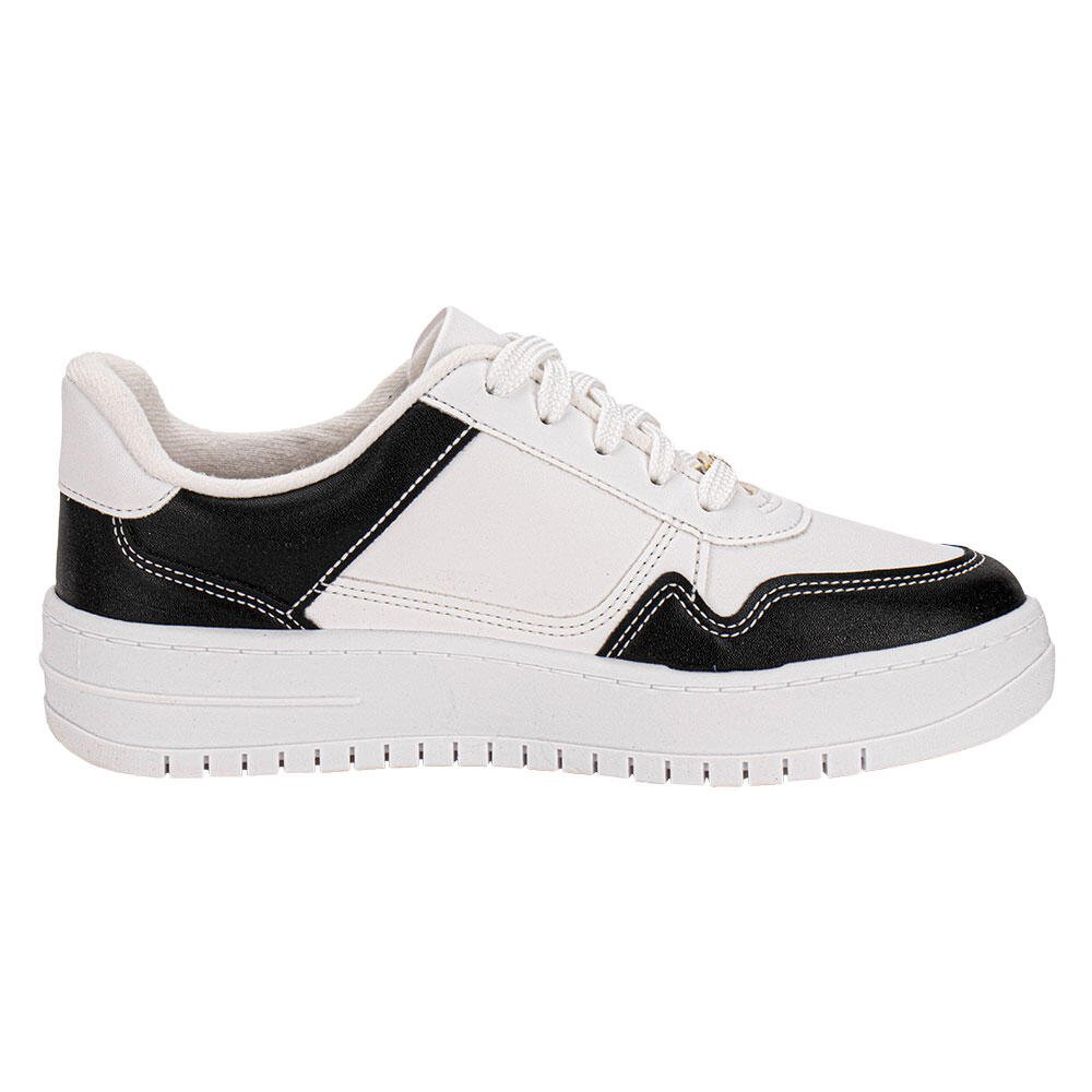 TÊNIS FEMININO CASUAL VIZZANO 1389120 Preto/Branco 5
