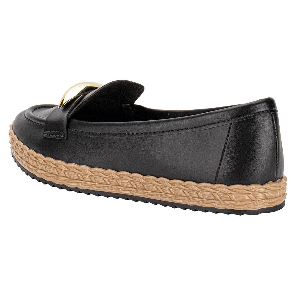 MOCASSIM FEMININO MOLECA 5696335 Preto 3