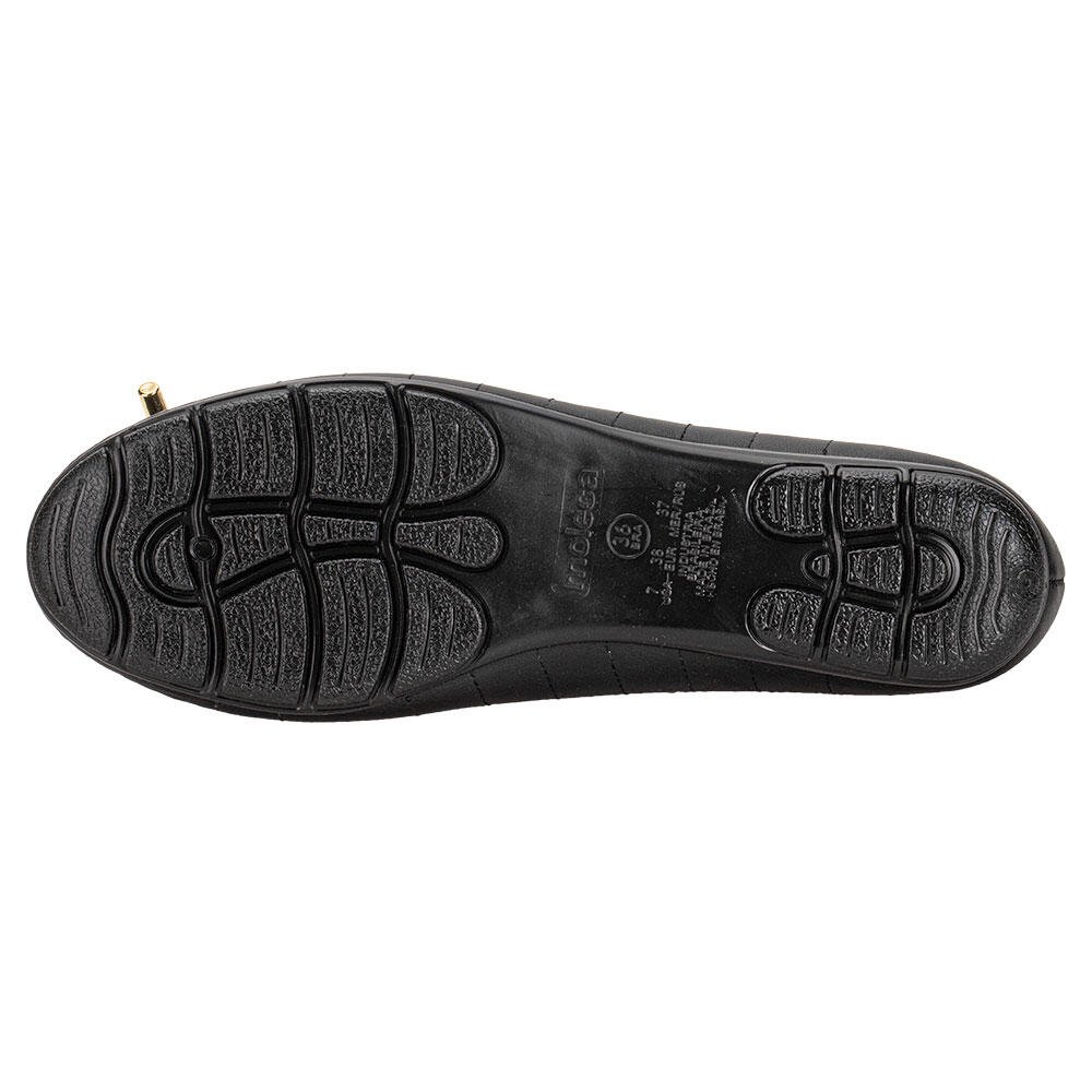 SAPATILHA FEMININA FLAT MOLECA 5800102 Preto 4