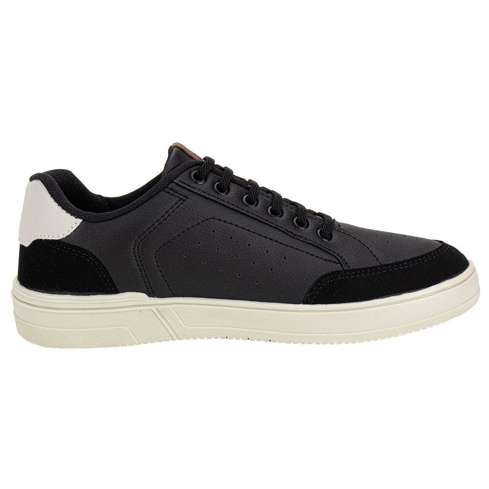 SAPATÊNIS MASCULINO CONFORT WAY 402501 Preto 4