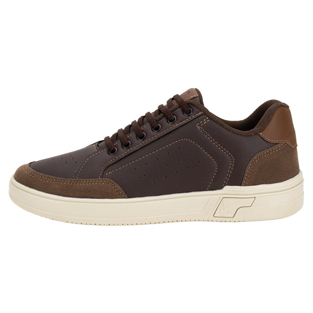 SAPATÊNIS MASCULINO CONFORT WAY 402501 Marrom 2