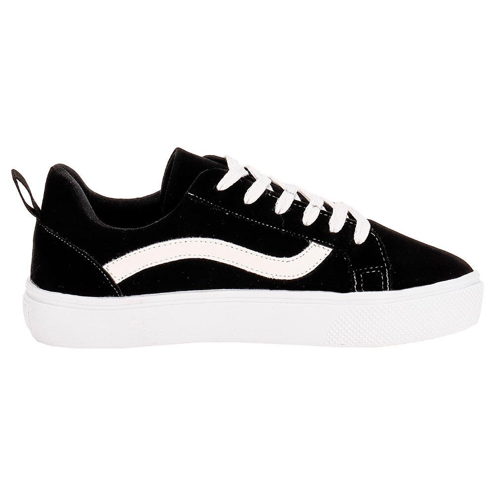 TÊNIS FEMININO CASUAL LA VIA 300016 Preto 5