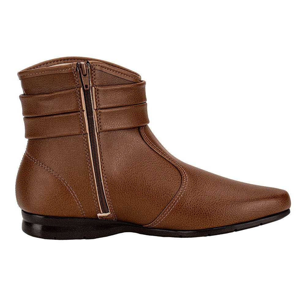 BOTA FEMININA CANO BAIXO BEIRA RIO 9084106 Marrom 5