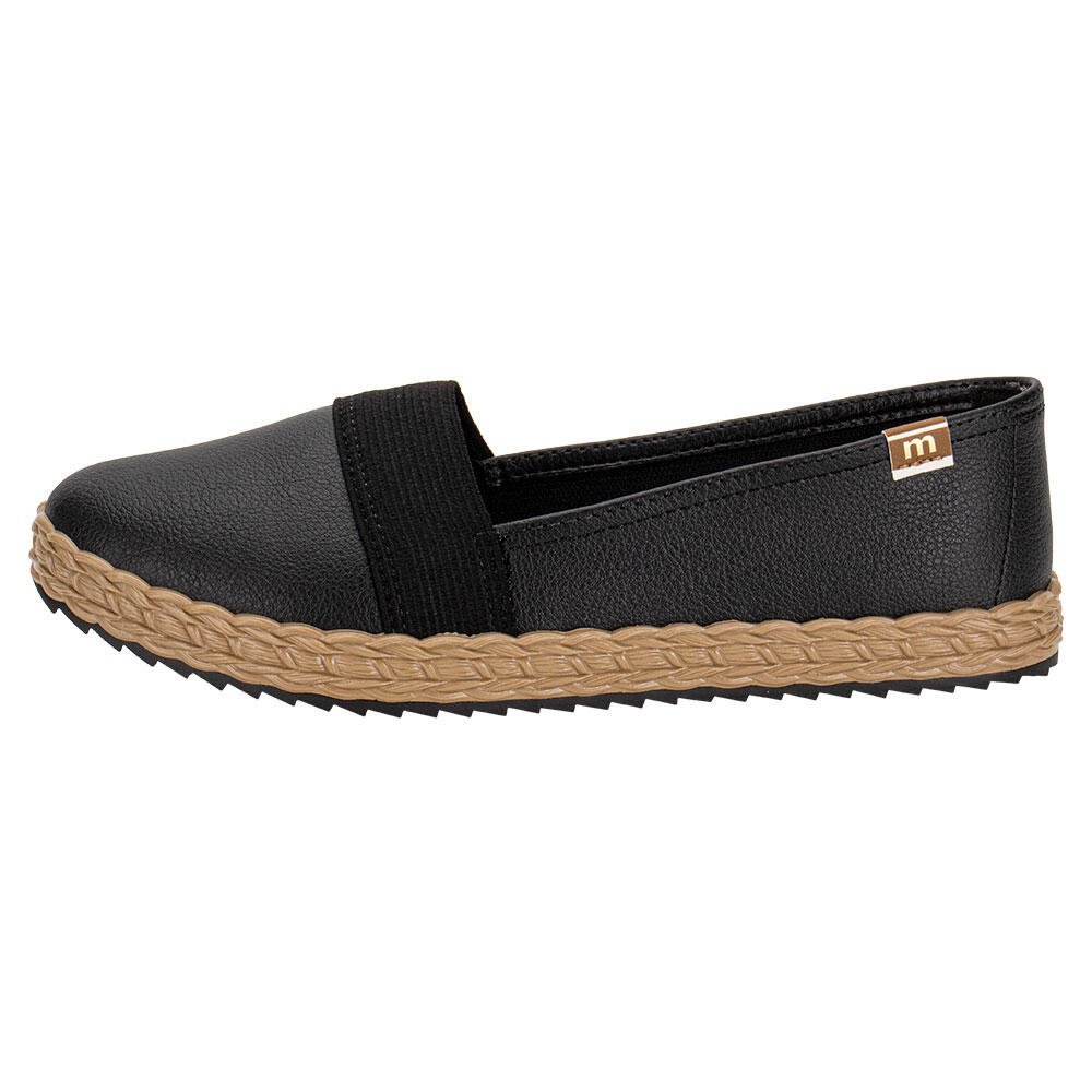 SAPATILHA FEMININA FLAT MOLECA 5696300 Preto 2