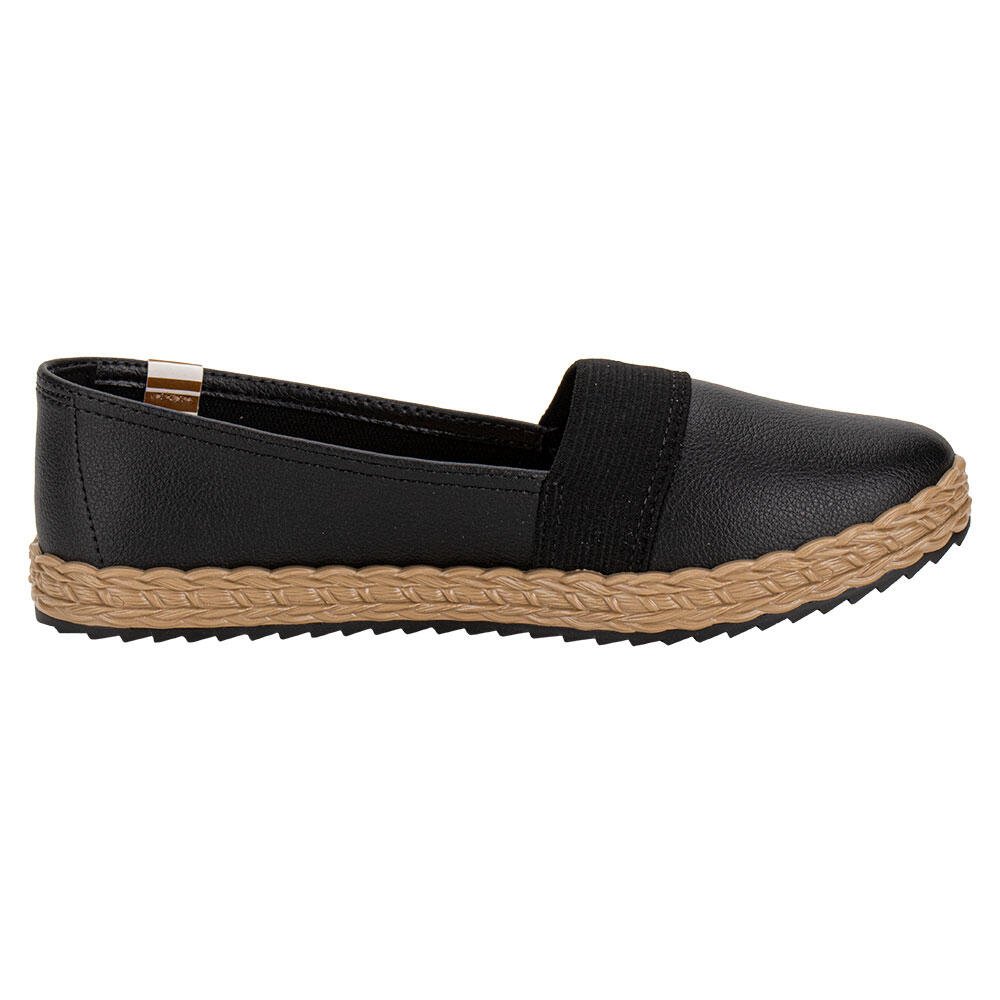SAPATILHA FEMININA FLAT MOLECA 5696300 Preto 5