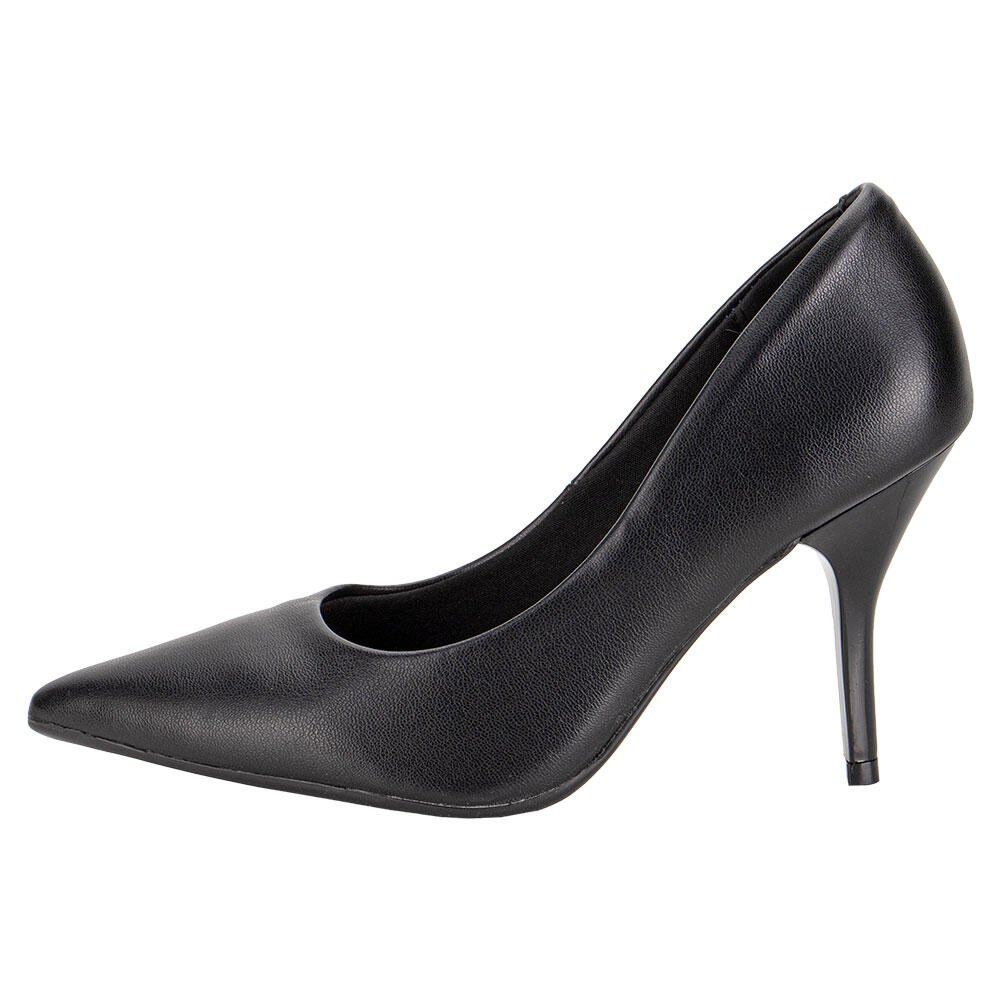 SCARPIN FEMININO SALTO FINO BEIRA RIO 41221400 Preto 2