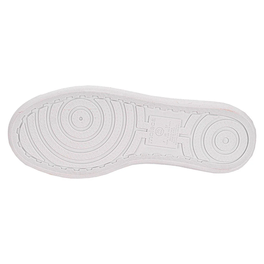 TÊNIS FEMININO CASUAL MOLECA 5816101 Branco 4