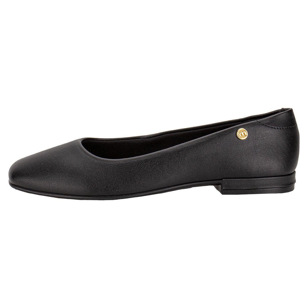 SAPATILHA FEMININA FLAT MOLECA 5820100 Preto 2