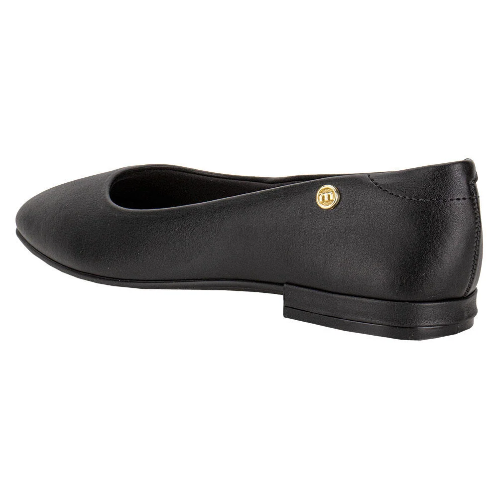 SAPATILHA FEMININA FLAT MOLECA 5820100 Preto 3