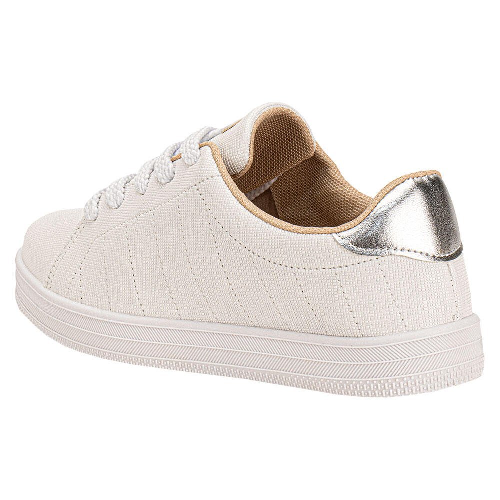 TÊNIS FEMININO CASUAL BEIRA RIO 4329102 Branco 2