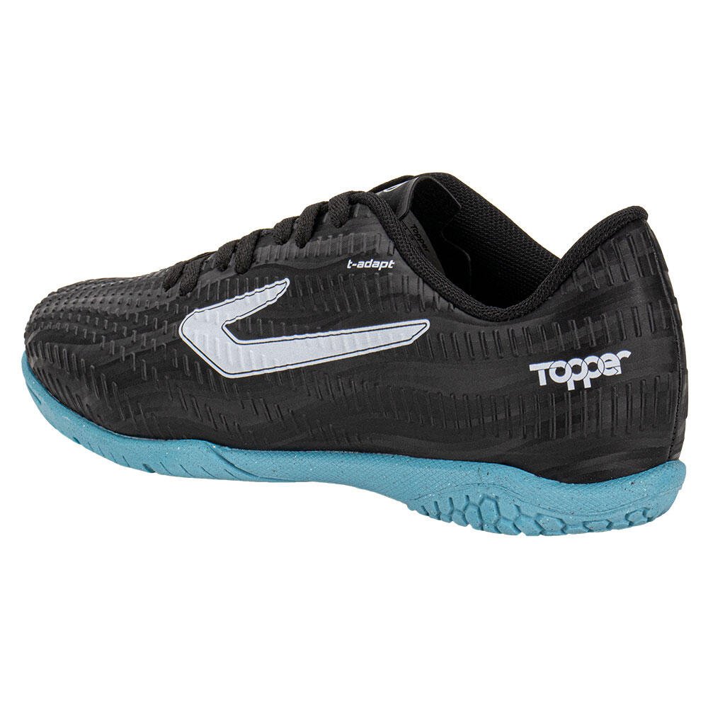 CHUTEIRA FUTSAL TOP BAST TOPPER TP0481 Preto 3