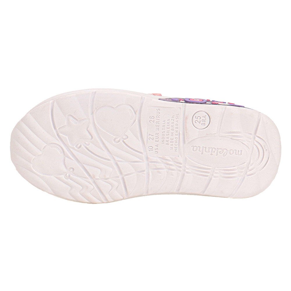 TÊNIS INFANTIL LED MOLEKINHA 2731409 Rosa 4