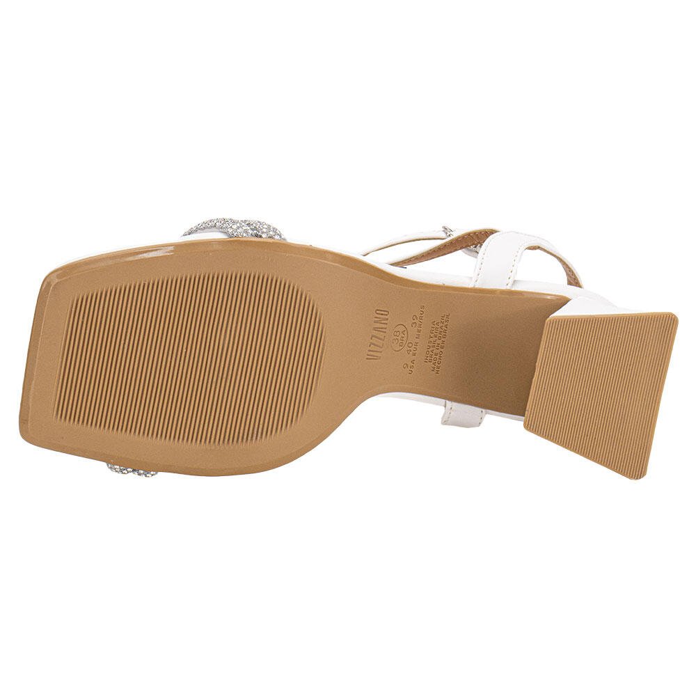 SANDÁLIA FEMININA SALTO GROSSO VIZZANO 6464419 Branco 4