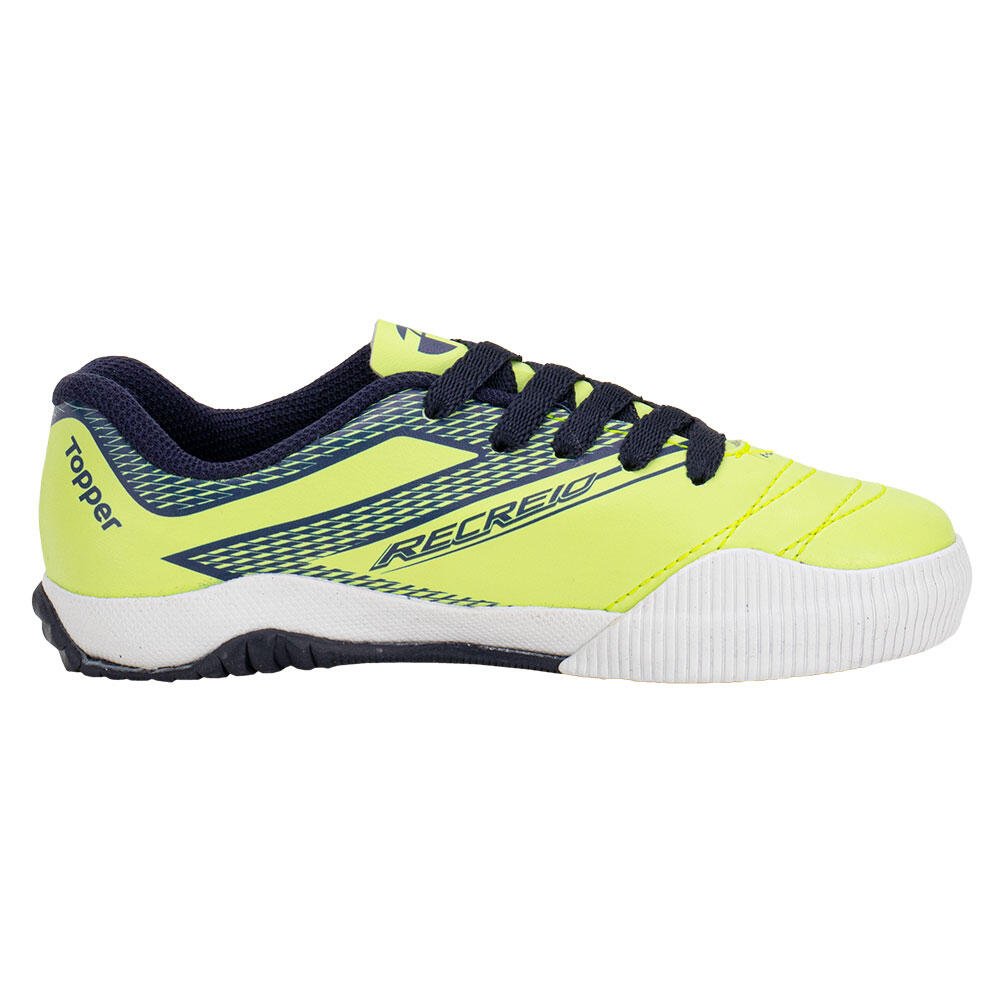 CHUTEIRA INFANTIL RECREIO VII FUTSAL TOPPER TP05140 Verde 5