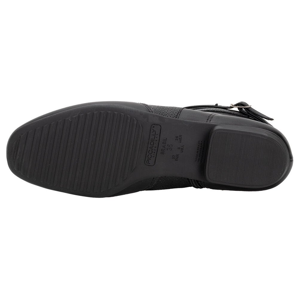 BOTA FEMININA CANO BAIXO PICCADILLY 250241 Preto 5