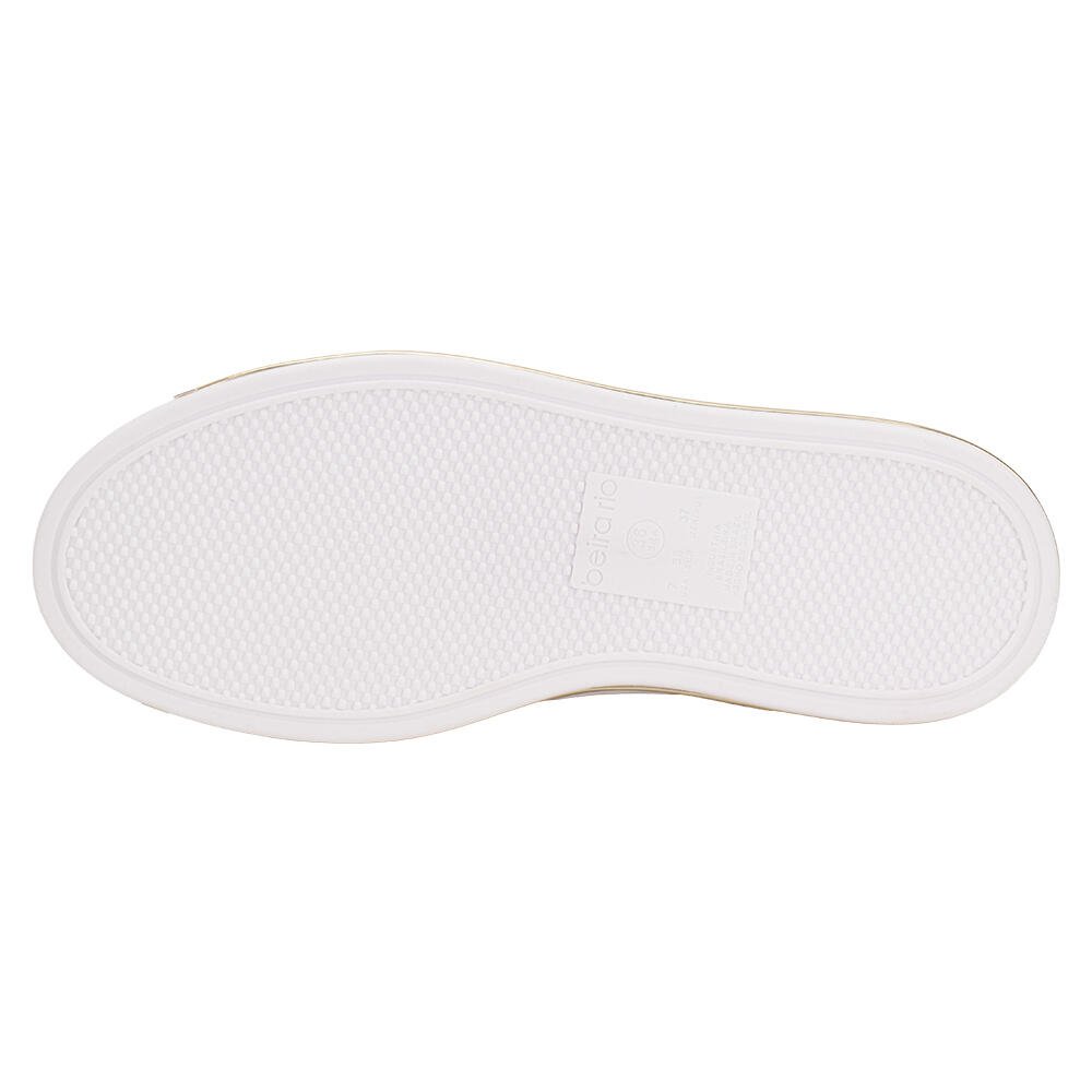 TÊNIS FEMININO CASUAL MOLECA 4305421 Branco 5
