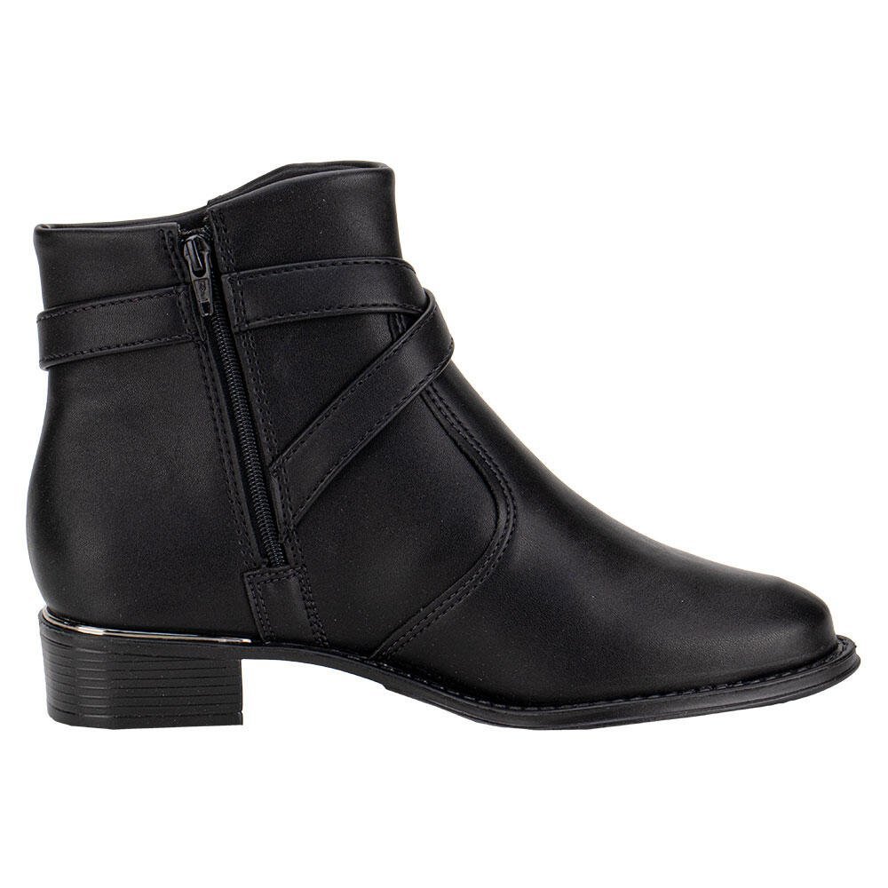 BOTA FEMININA CANO BAIXO BEIRA RIO 9045348 Preto 4