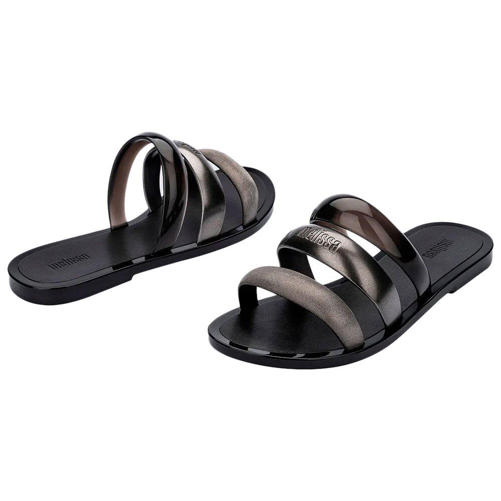 MELISSA ECLIPSE SLIDE 35998 Preto/Grafite 3