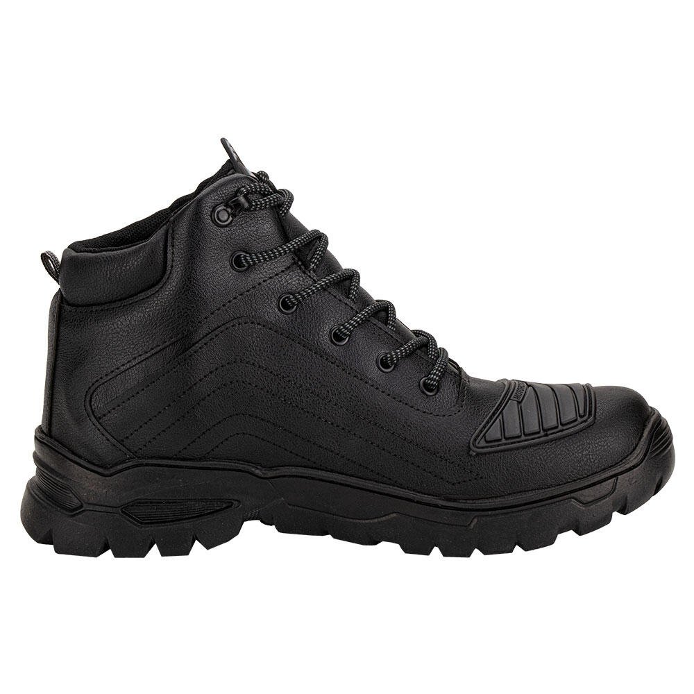 BOTA MASCULINA MOTO WEST LINE 9033 Preto 5