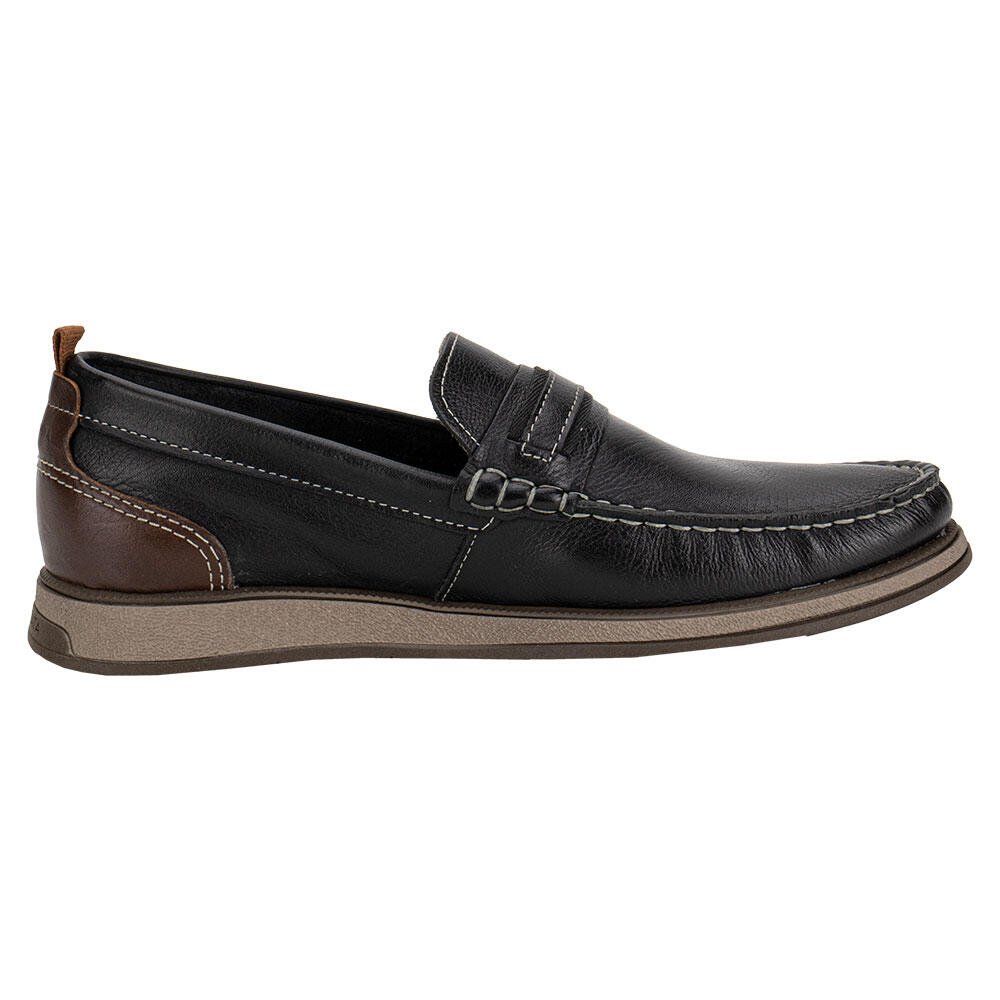 MOCASSIM MASCULINO NASH DEMOCRATA 252302 Preto 5