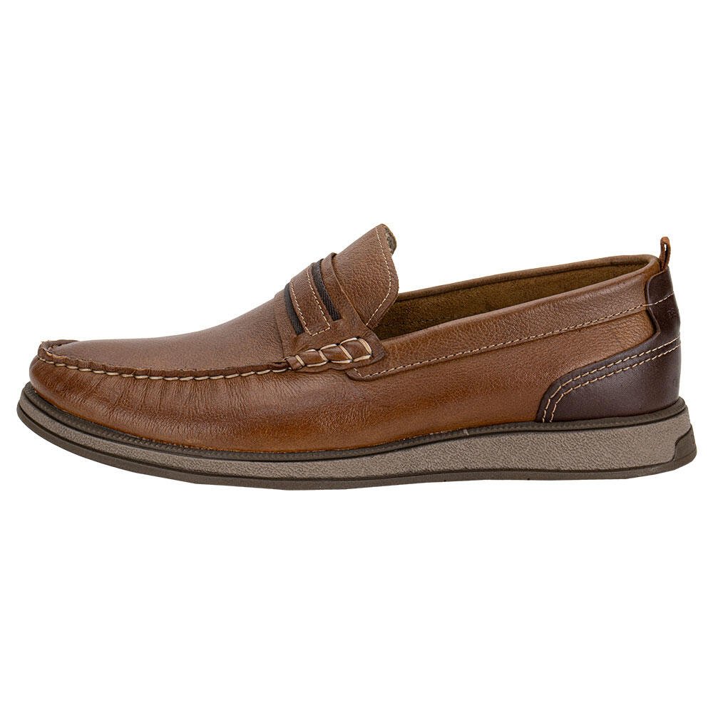 MOCASSIM MASCULINO NASH DEMOCRATA 252302 Marrom 2