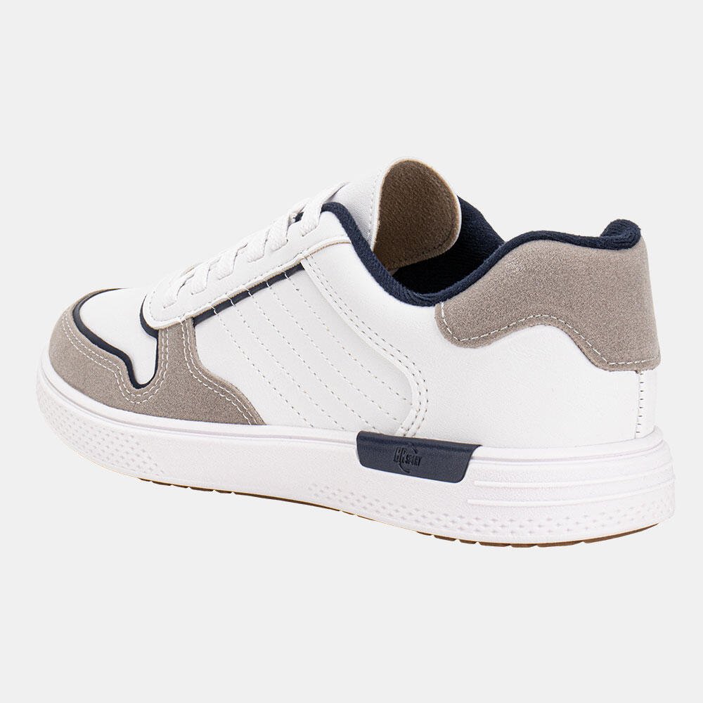 SAPATÊNIS MASCULINO CASUAL BRSPORT 2270115 Branco 3