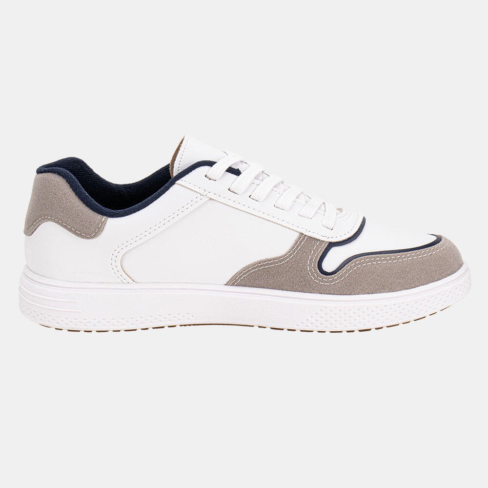 SAPATÊNIS MASCULINO CASUAL BRSPORT 2270115 Branco 5