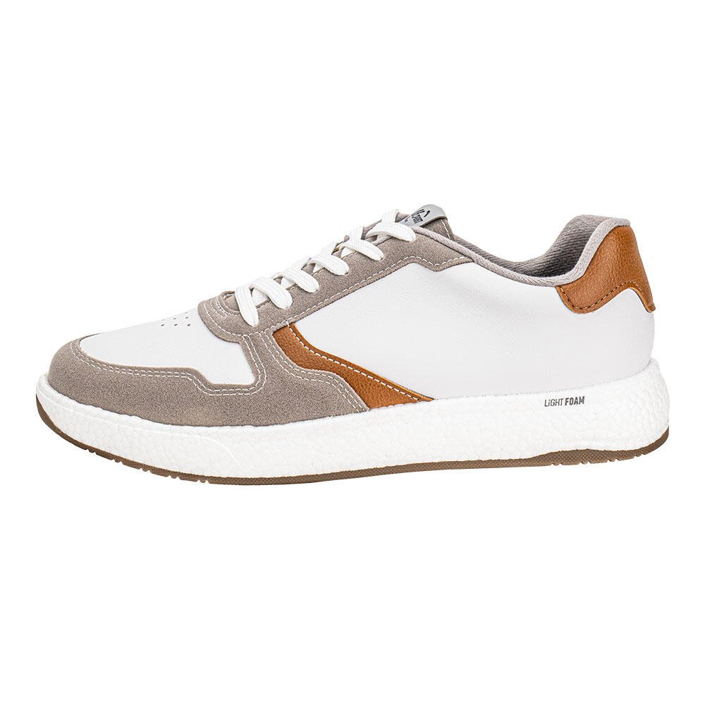 TÊNIS MASCULINO CASUAL BRSPORT 2297102 Branco 2