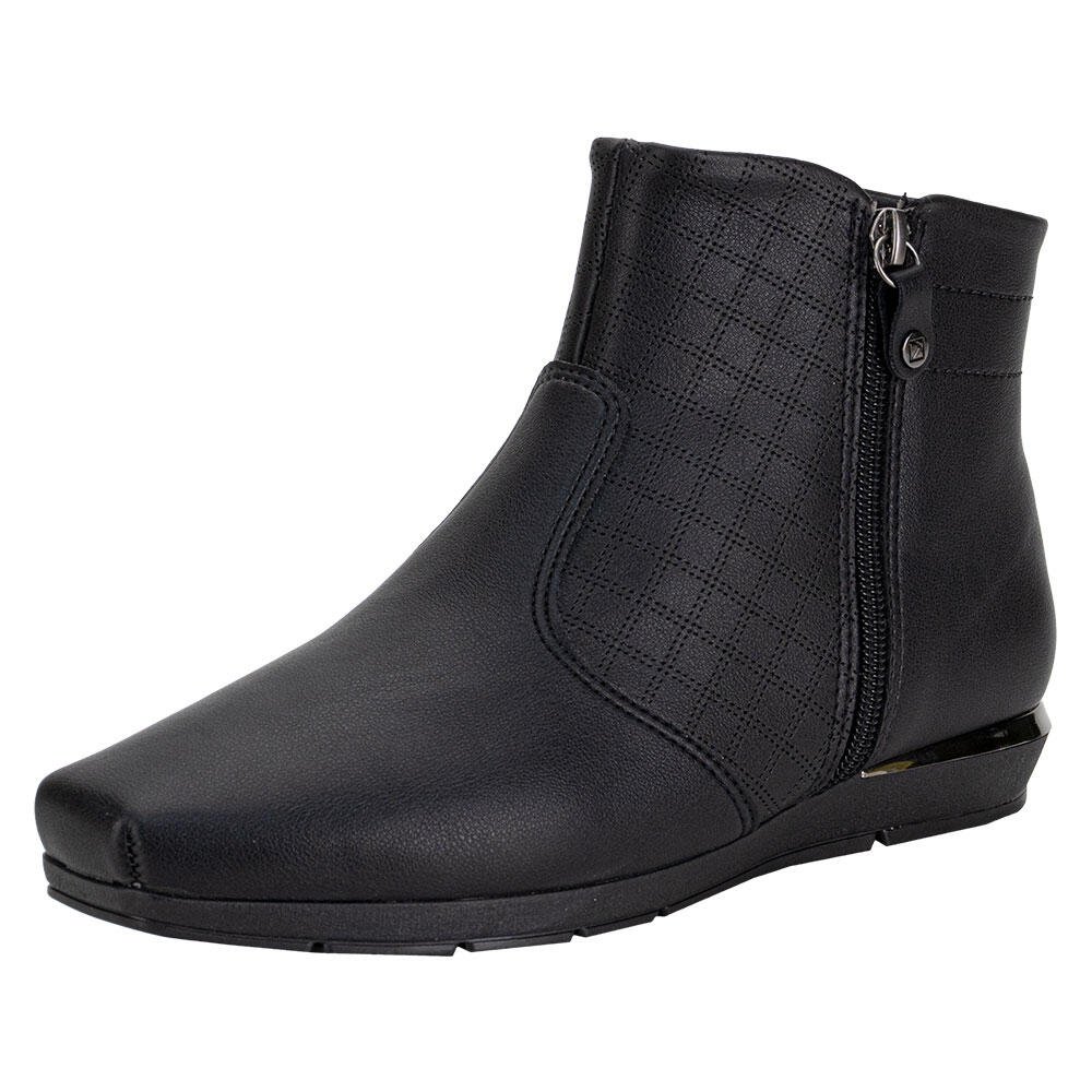 BOTA FEMININA CANO BAIXO PICCADILLY 147315 Preto 1