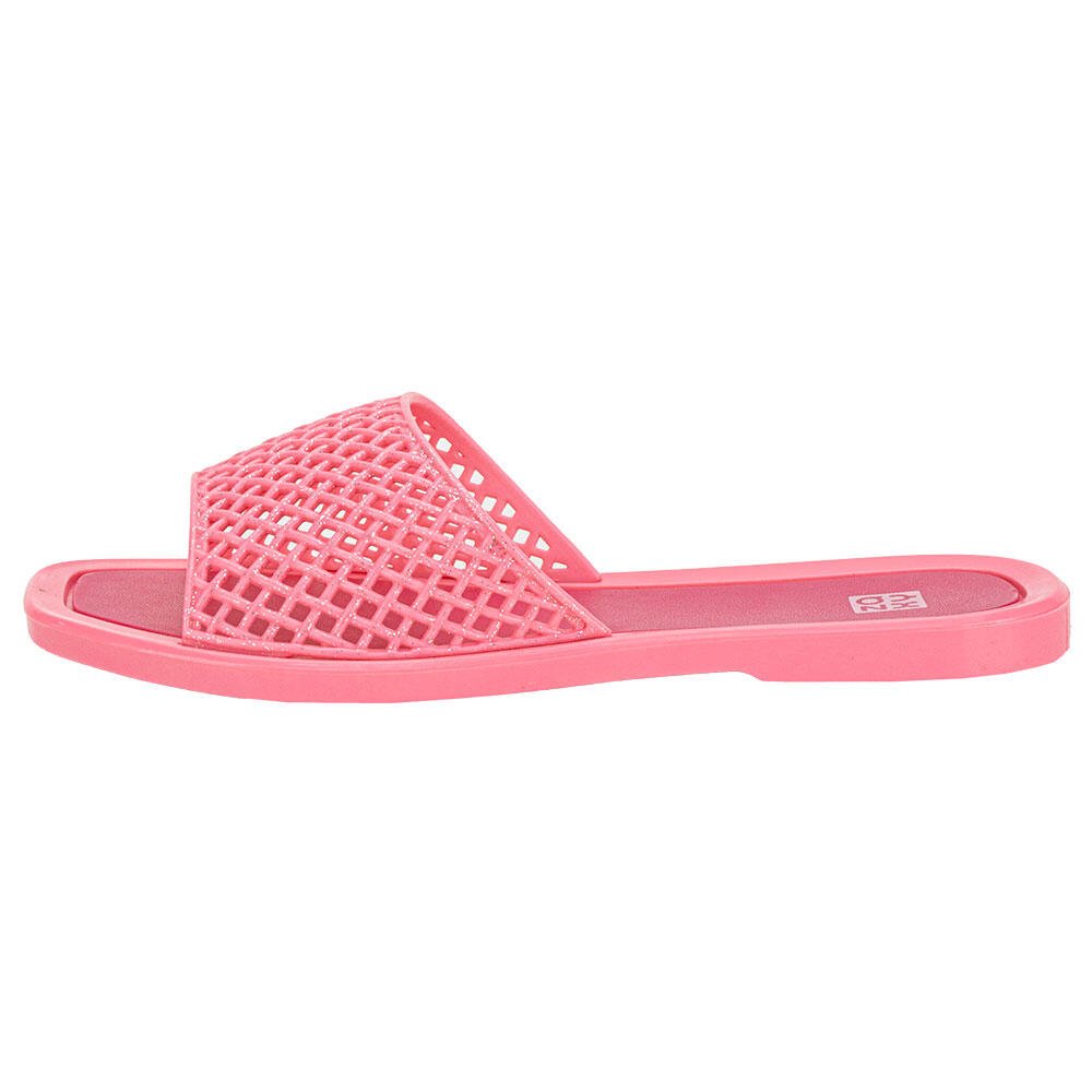 CHINELO FEMININO SLIDE MESH ZAXY 19125 Rosa 3
