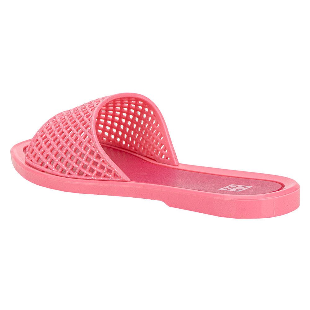 CHINELO FEMININO SLIDE MESH ZAXY 19125 Rosa 4